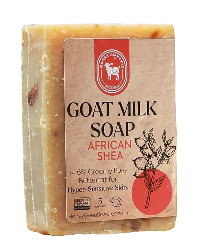 Honey Sweetie Acres African Shea Goat Milk Soap by HoneySweetieAcres