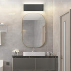 Aipsun 15.8in Modern Black Vanity Light Up and Down LED Vanity Light - Image 3