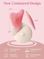 Rena Chris Gua Sha Facial Tools, Rose Quartz Guasha Tool - Image 2