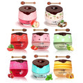 FYEBOO Fruit Lip Mask Set with Honey & Vitamin E, Moisturizing Overnight by FYEBOO