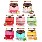 FYEBOO Fruit Lip Mask Set with Honey & Vitamin E, Moisturizing Overnight by FYEBOO