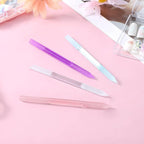 4 PCS Glass Cuticle Pusher Tool, Cuticle File, Dual Ended Manicure Stick - Image 4