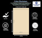 GLAMBURG Premium Cotton 4 Pack Bath Towel Set - Image 6