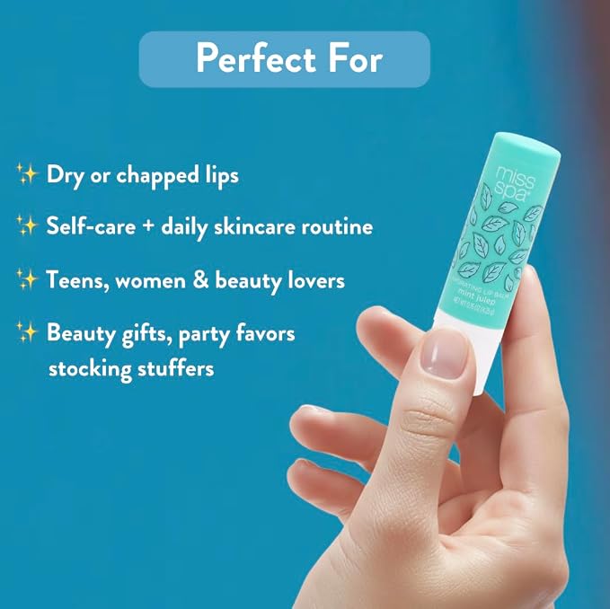 Miss Spa Hydrating Lip Balm Set Moisturizing Lip Care Gift Set - Image 5