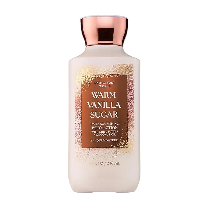 Bath & Body Works Warm Vanilla Sugar Body Lotion, Lightweight Daily Moisturizer by BathBodyWorks