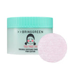 BRING GREEN Tea Tree Cica Soothing Toner Pads 90 Count, Exfoliating & Calming by BRINGGREEN