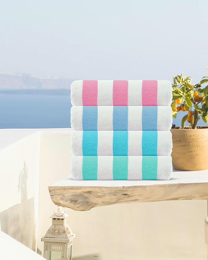 CASA COPENHAGEN Cabana Beach Towel Designed in Denmark Rough and Tough - Image 2