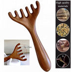 OULIGET Natural Wooden Gua Sha Tool, Wooden Gua Sha Scraping Massage Tool - Image 4