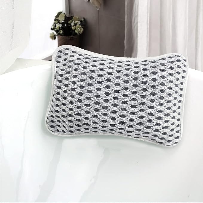 Luxury Bath Pillows for Tub, Slip Resistant Waterproof Bath Pillows for Tub by CONBELLA