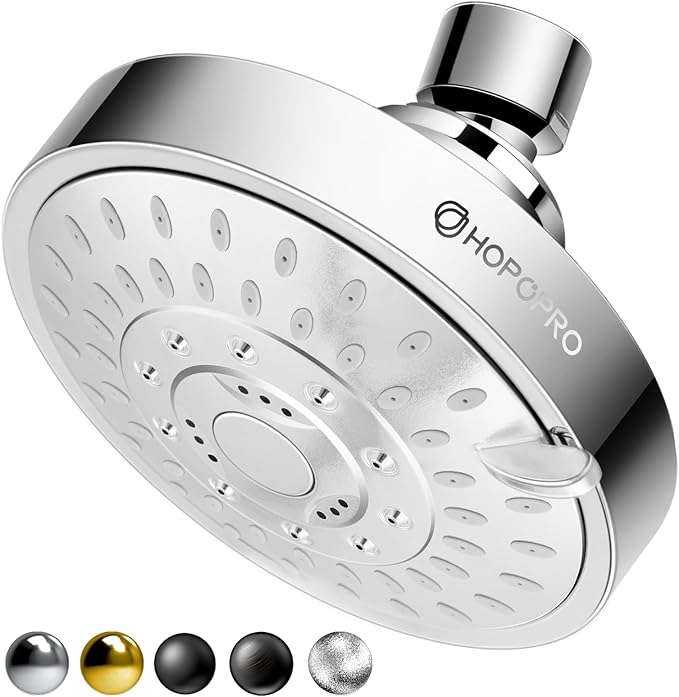 HOPOPRO 5-Mode High Pressure Shower Head by HOPOPRO