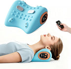 2026 New Upgrade Neck Massager, 3-in-1 Heat, Pulse & Vibration Modes, Ergonomic by remkove