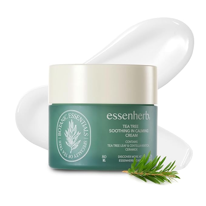 Tea Tree Soothing In Calming Cream by EssenHerb