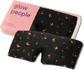 Glow People Silk Sleep Mask – 100% Mulberry Silk Eye Mask by GlowPeople