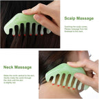 2pcs Massage Comb, Guasha Scraping Scalp Comb, Meridians Massager - Image 2