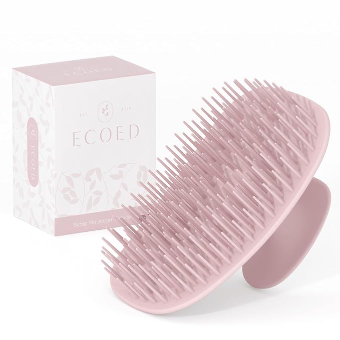 ecoed Scalp Massager Shampoo Brush, Scalp Scrubber & Exfoliator by ECOED