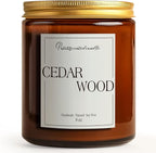 Cedar Wood Candles for Home Scented, Natural Soy Aromatherapy Non Toxic Candles - Image 8