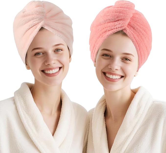 Microfiber Hair Drying Towel Wrap by Unknown