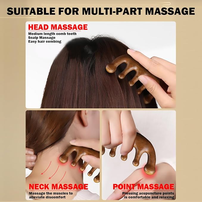 Wooden Scalp Massager - Image 7