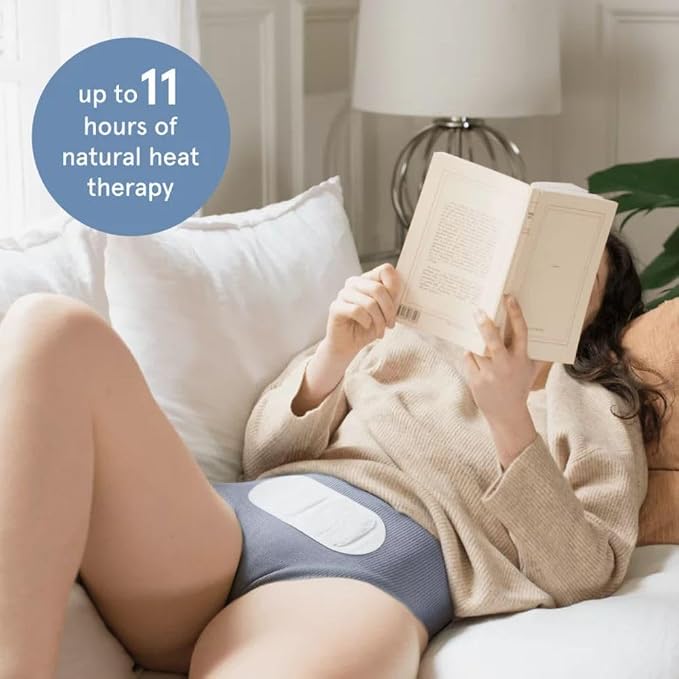 LOLA Heating Patches for Period Cramps, Soothing Natural Heat Therapy for Pain - Image 4