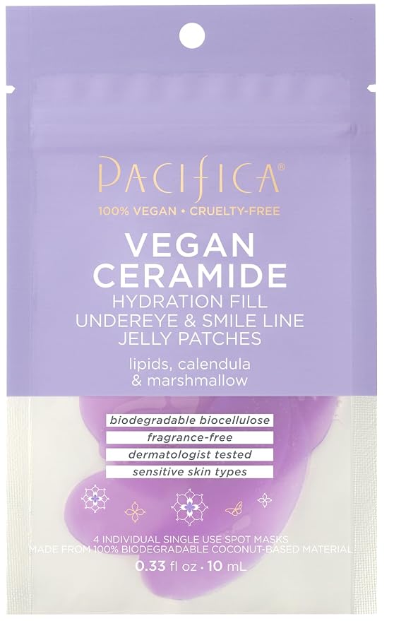 Pacifica Undereye Mask Vegan Ceramide Hydrating Jelly Eye Patches by PacificaBeauty