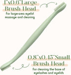 Mifoci 3 Pcs Eyelid Brush with Soft Silicone - Image 3