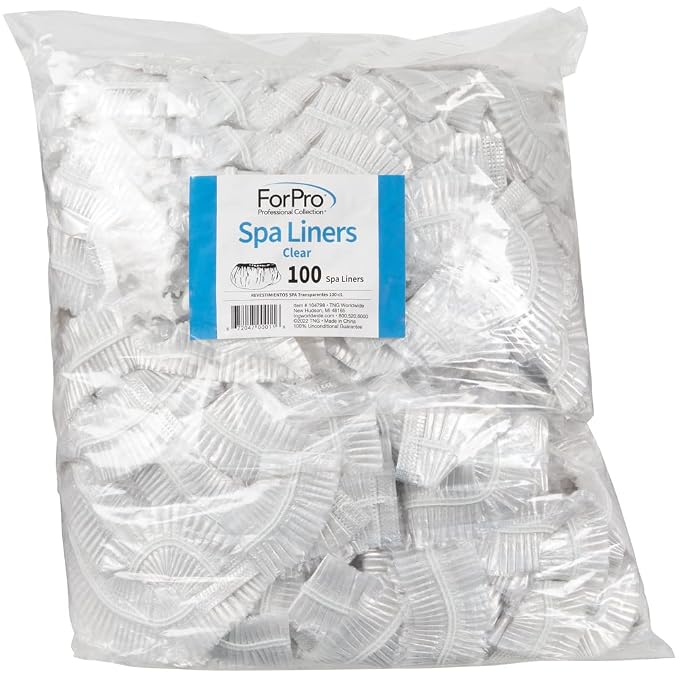 ForPro Professional Collection Spa Liners, Fit All Pedicure Spas, Disposable - Image 2
