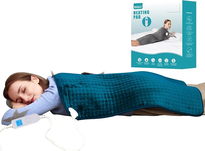 Ruqiji 17''x33'' XXXL King Size Heating Pad by RUQIJI