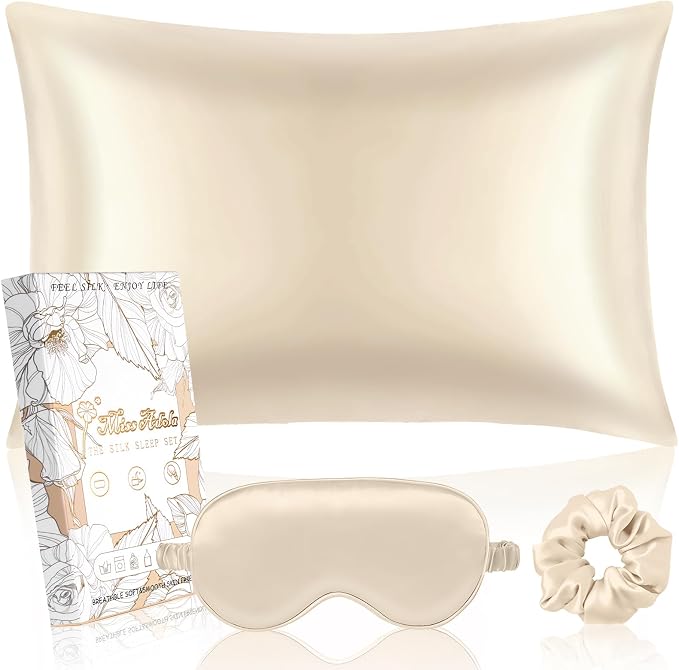 Miss Adola 1Pack Mulberry Silk Pillow Case by MissAdola