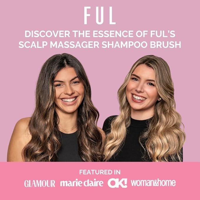 FUL Scalp Massager with Super Soft Silicone Brush - Image 7