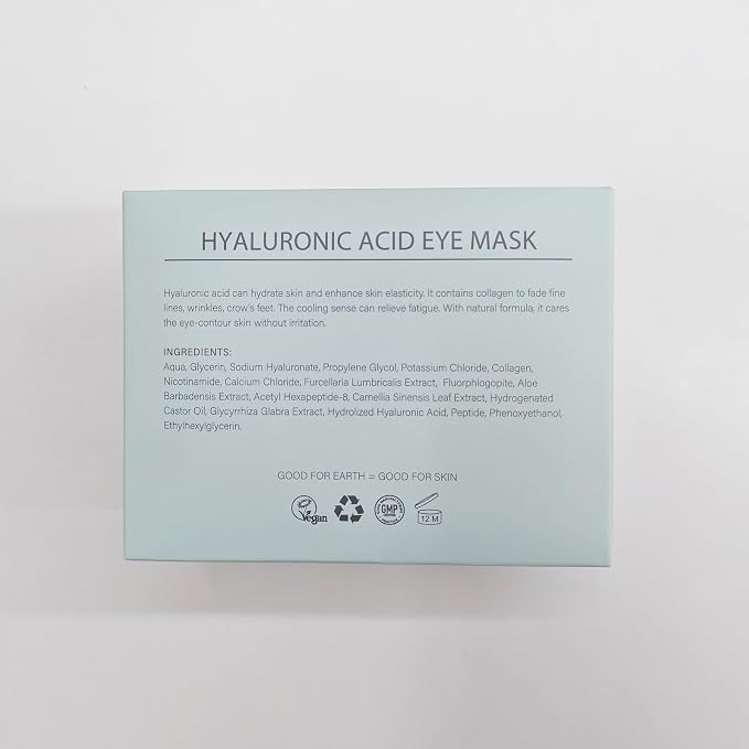PEAUAMIE Under Eye Patchs Hyaluronic Acid Eye Mask - Image 9