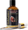 Coconut & Hibiscus Fragrance Oil Essential Oil, MAYJAM 3.38FL.OZ Coconut & by MAYJAM