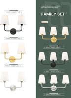 Bathroom Light Fixtures, Brushed Nickel Vanity Lights - Image 8