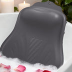 Bath Pillow for Tub, Adjustable Silicone Bathtub Pillows for Head and Neck by Cryoka