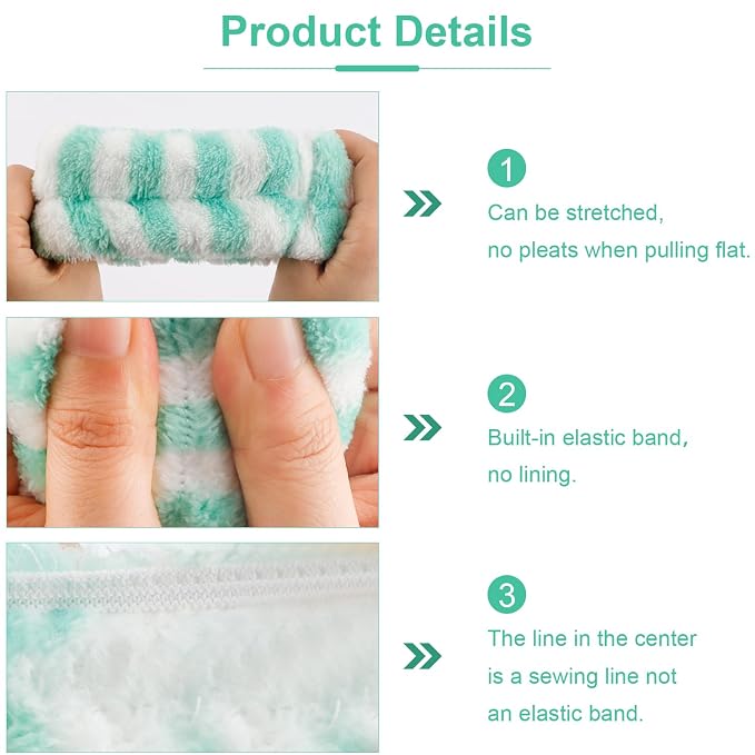 Chanaco Spa Headband, Makeup Headband - Image 7