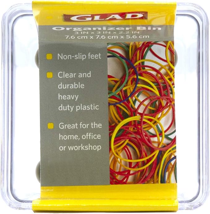 Glad Plastic Drawer Storage Tray – Heavy Duty Organizer Bin - Image 3