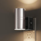 L LOHAS LED Night Light, Night Lights Plug into Wall, Smooth Silver Glossy by LLOHASLED