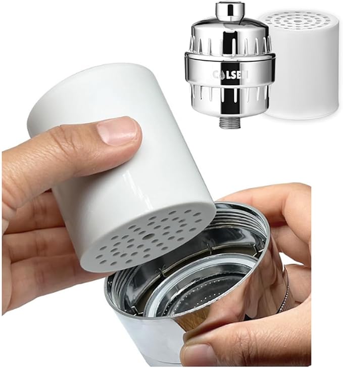 COLSEN Shower head Filter – Universal Bath Water softener by COLSEN