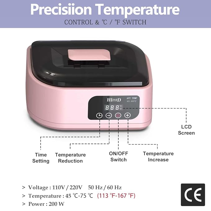 Paraffin Wax Machine for Hand and Feet，Touchscreen Paraffin Wax Warmer - Image 2