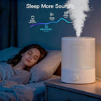 MEGAWISE 3.5L Cool Mist Humidifier – Ultra-Quiet Ultrasonic Vaporizer - Image 6