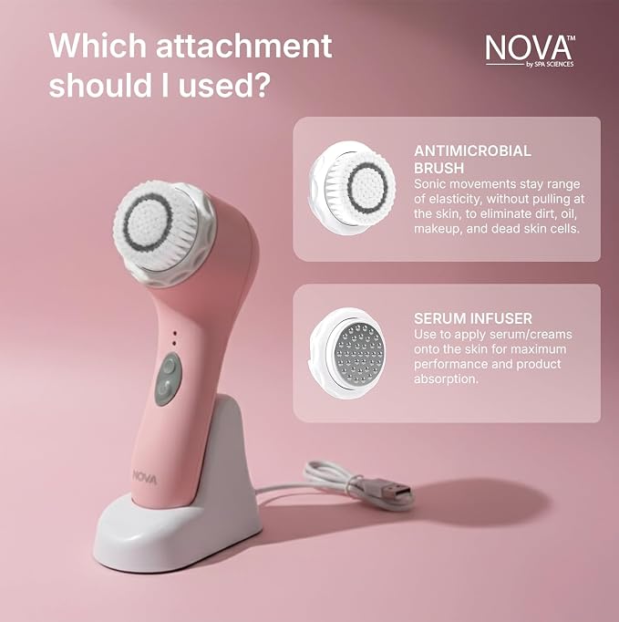 Spa Sciences - NOVA - Sonic Cleansing Brush - Image 5