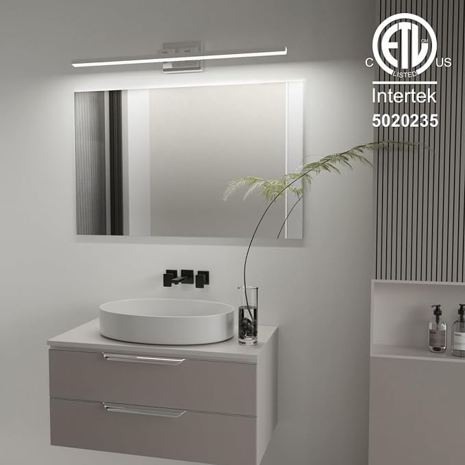 VOLISUN Modern Bathroom Vanity Light 39.4 inch, 24W Dimmable 5CCT Led Bathroom - Image 5
