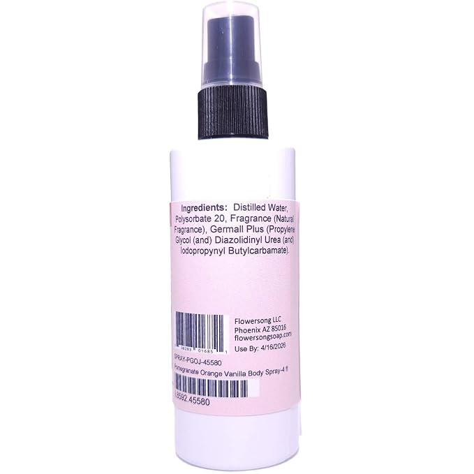 Blossom to Bath Pomegranate Orange Vanilla Body Spray - Image 5