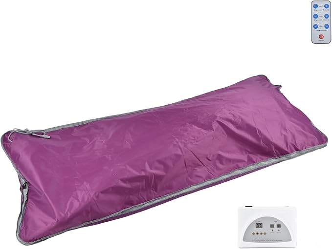 Srliya Far Infrared Sauna Blanket, Sweat Steaming Heating Detox Therapy Blanket - Image 3