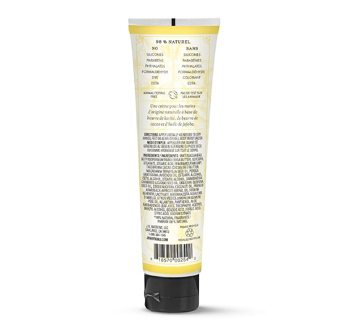 J.R. Watkins Natural Moisturizing Hand Cream, Hydrating Hand Moisturizer - Image 2