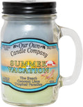 Our Own Candle Company Summer Vacation Scented Mason Jar Candle, 100 Hour Burn by OurOwnCandleCompanycandles