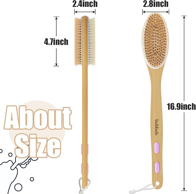 Back Scrubber for Shower, Bath Brush - Image 2
