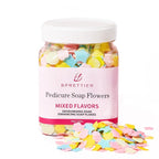 Pedicure Soap Flowers Foot Soak Petals, Rose Scented Bath Soap Sheets by BPrettier