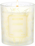 M&SENSE Jasmine Scented Natural Soy Candle, 8.1oz 42H Non-Toxic Long Burning by MSENSE