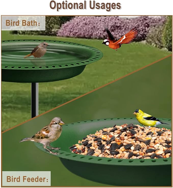 Garbuildman Upgraded 5-Prong Base Bird Bath - Image 6