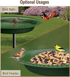 Garbuildman Upgraded 5-Prong Base Bird Bath - Image 6